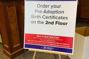 NYS Department of Health Welcomes Adoptees