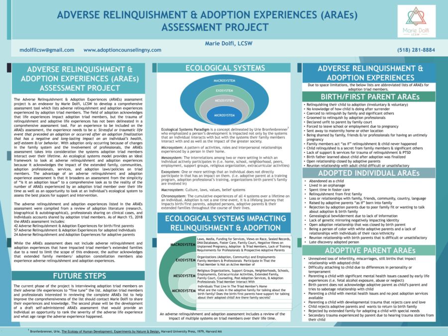 Adverse Relinquishment and Adoption Experiences Assessment